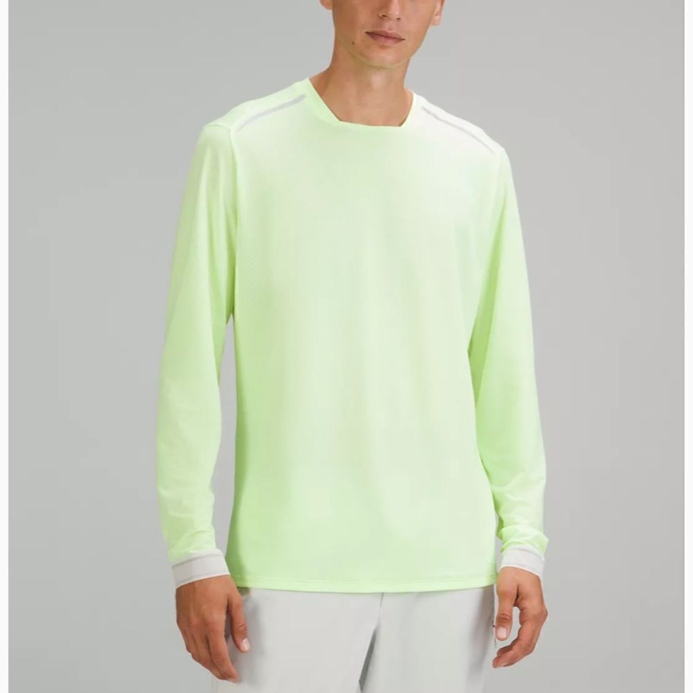Lululemon Fast and Free Long Sleeve Shirt 
Reflective